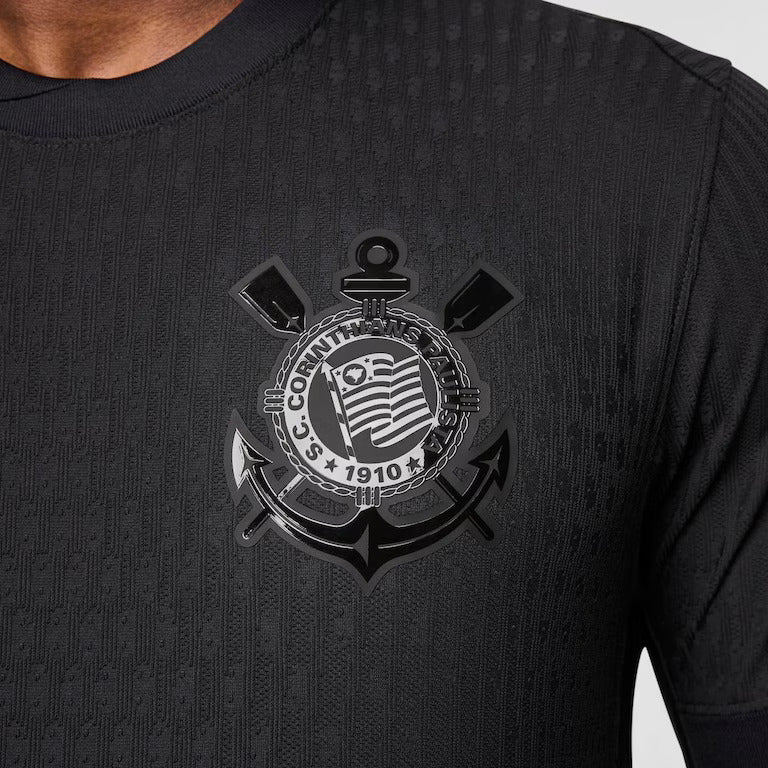Camisa Corinthians Away JOGADOR 2024/25 + PERSONALIZAÇÃO GRÁTIS