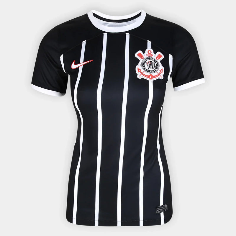 Camisa Feminina do Corinthians II 2023/24 + PERSONALIZAÇÃO GRÁTIS